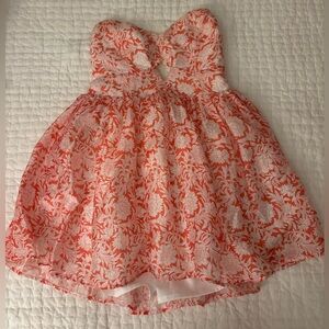 Hello Molly Lost in Your Heart Mini Red Dress